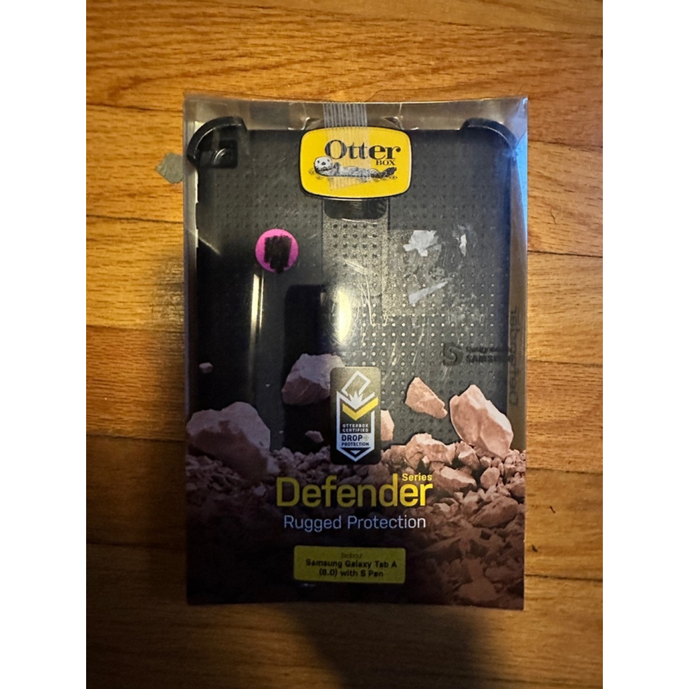 OtterBox Defender Series Tablet Case for Samsung Galaxy Tablet A (8.0)- Black - Picture 2 of 8